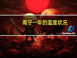 南宁一年的温度状况