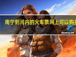 南宁到河内的火车票网上可以购买吗（南宁到河内的火车票怎么买）