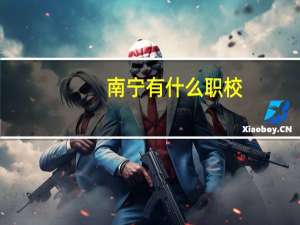 南宁有什么职校