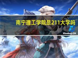 南宁理工学院是211大学吗