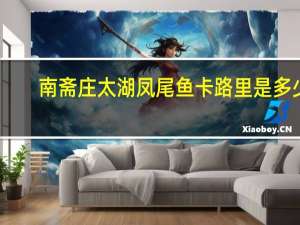 南斋庄 太湖凤尾鱼卡路里是多少