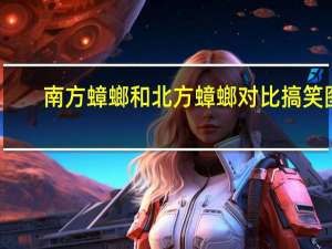 南方蟑螂和北方蟑螂对比搞笑图（南方蟑螂和北方蟑螂对比）