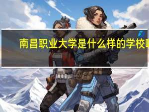 南昌职业大学是什么样的学校啊
