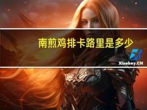 南煎鸡排卡路里是多少