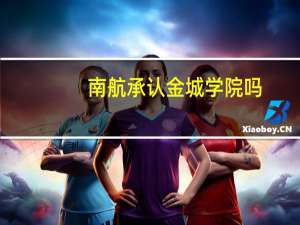 南航承认金城学院吗