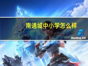 南通城中小学怎么样