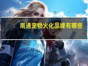 南通宠物火化品牌有哪些
