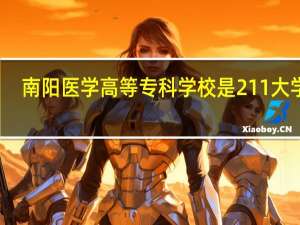 南阳医学高等专科学校是211大学吗