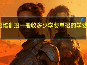南阳单招培训班一般收多少学费 单招的学费一般是多少钱