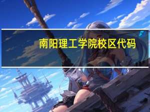南阳理工学院校区代码