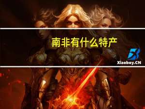 南非有什么特产