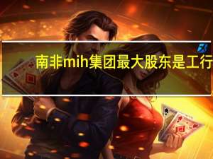 南非mih集团最大股东是工行（南非mih集团最大股东是谁）