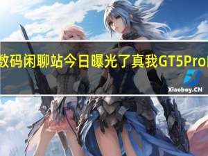 博主数码闲聊站今日曝光了真我GT5Pro的影像参数