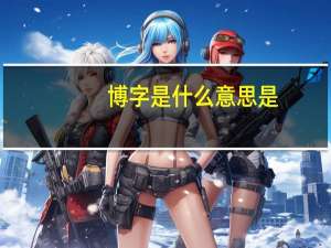 博字是什么意思是