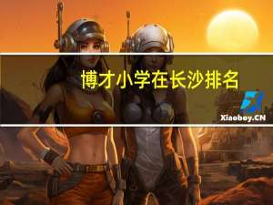 博才小学在长沙排名