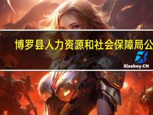 博罗县人力资源和社会保障局公告（博罗县人力资源和社会保障局）