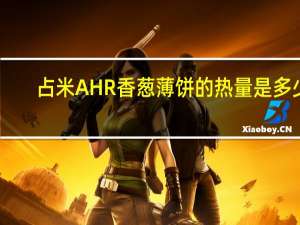 占米 AHR 香葱薄饼的热量是多少