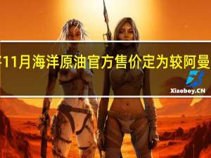 卡塔尔将11月海洋原油官方售价定为较阿曼迪拜均价升水1.70美元/桶将陆地原油官方售价定为较阿曼迪拜均价升水1.80美元/桶