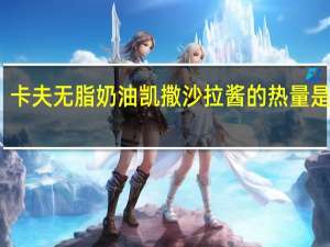 卡夫 无脂奶油凯撒沙拉酱的热量是多少