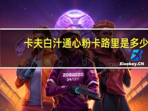 卡夫 白汁通心粉卡路里是多少