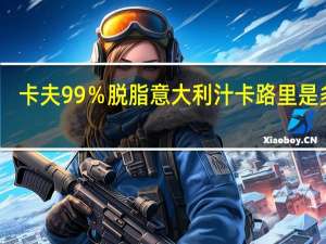 卡夫 99％脱脂意大利汁卡路里是多少