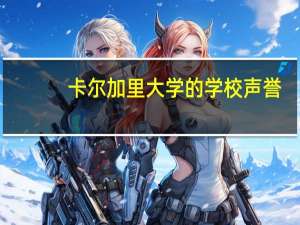 卡尔加里大学的学校声誉