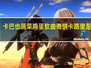 卡巴也 蔬菜鸡蛋软曲奇饼卡路里是多少