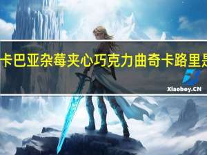 卡巴亚 杂莓夹心巧克力曲奇卡路里是多少