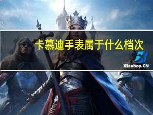 卡慕迪手表属于什么档次