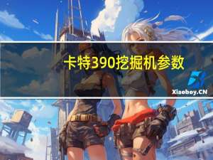 卡特390挖掘机参数