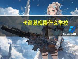 卡耐基梅隆什么学校