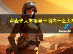 卢森堡大学相当于国内什么大学