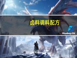 卤料调料配方（卤料）