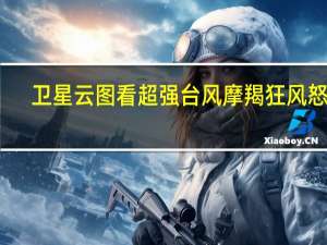 卫星云图看超强台风摩羯 狂风怒号，沿海严阵以待