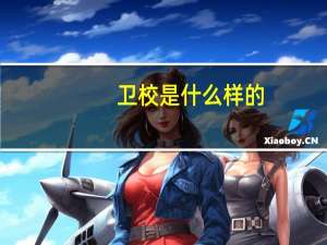 卫校是什么样的（卫校是什么）