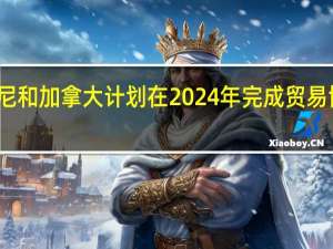 印尼和加拿大计划在2024年完成贸易协议谈判