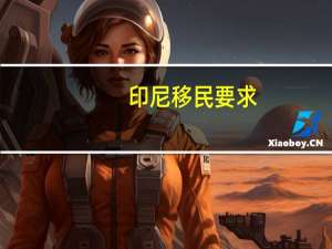 印尼移民要求
