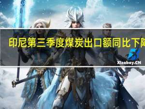 印尼第三季度煤炭出口额同比下降47.32%至70.1亿美元
