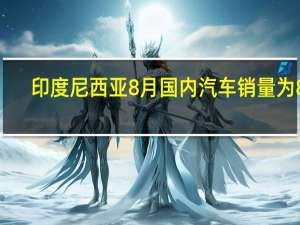 印度尼西亚8月国内汽车销量为88,876辆