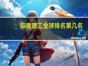 印度理工全球排名第几名