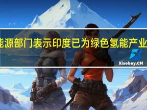 印度能源部门表示印度已为绿色氢能产业制定了标准