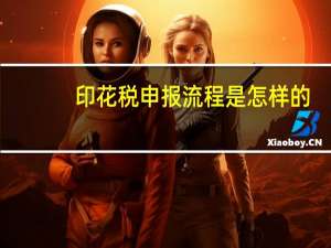 印花税申报流程是怎样的？