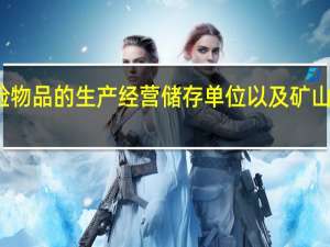 危险物品的生产经营储存单位以及矿山应当建立