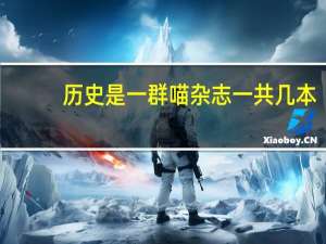 历史是一群喵杂志一共几本