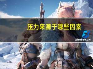 压力来源于哪些因素