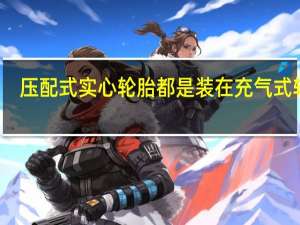 压配式实心轮胎都是装在充气式轮辋（压配式实心轮胎）