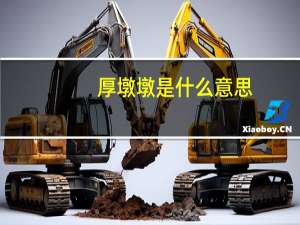 厚墩墩是什么意思