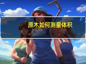 原木如何测量体积