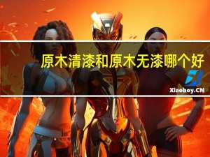 原木清漆和原木无漆哪个好
