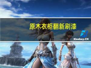 原木衣柜翻新刷漆